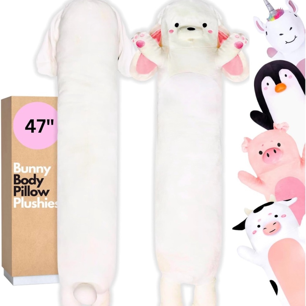 ✨Cuddle Paws Bunny Body Pillow✨